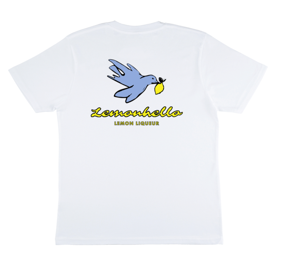 Lemonhello White Pink Tee